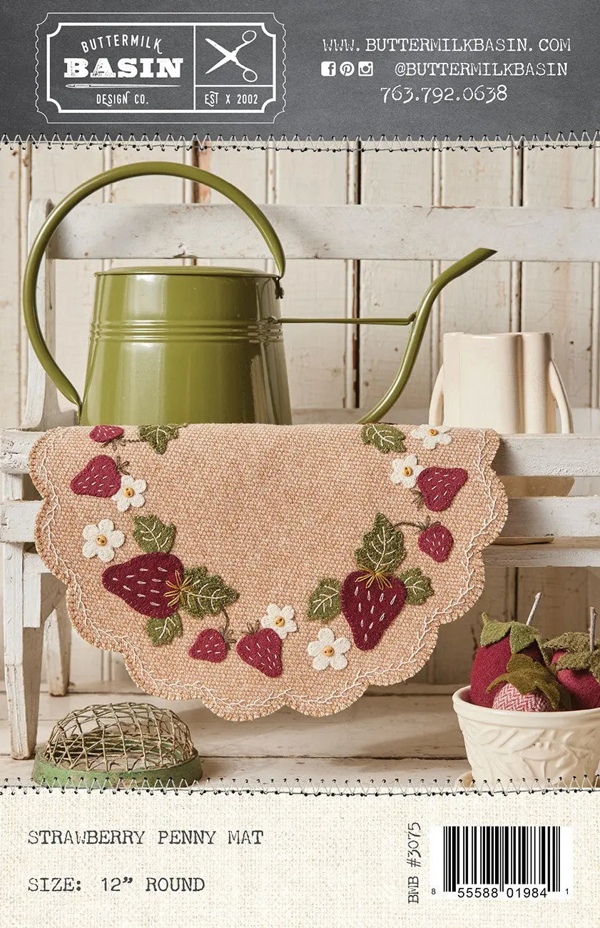 Strawberry Penny Mat