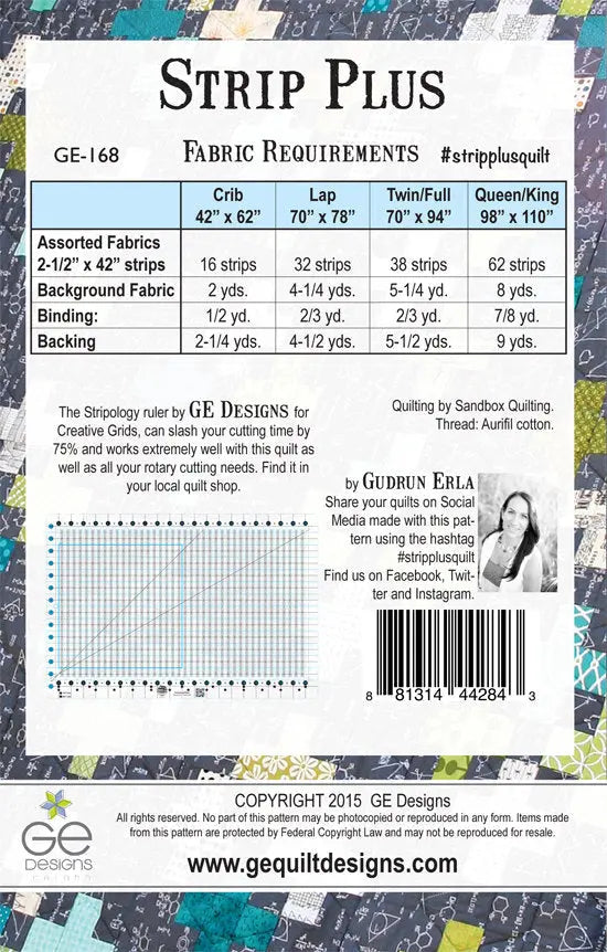 Strip Plus Pattern 168