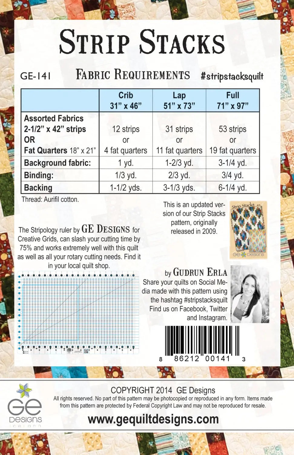 Strip Stacks Pattern 141