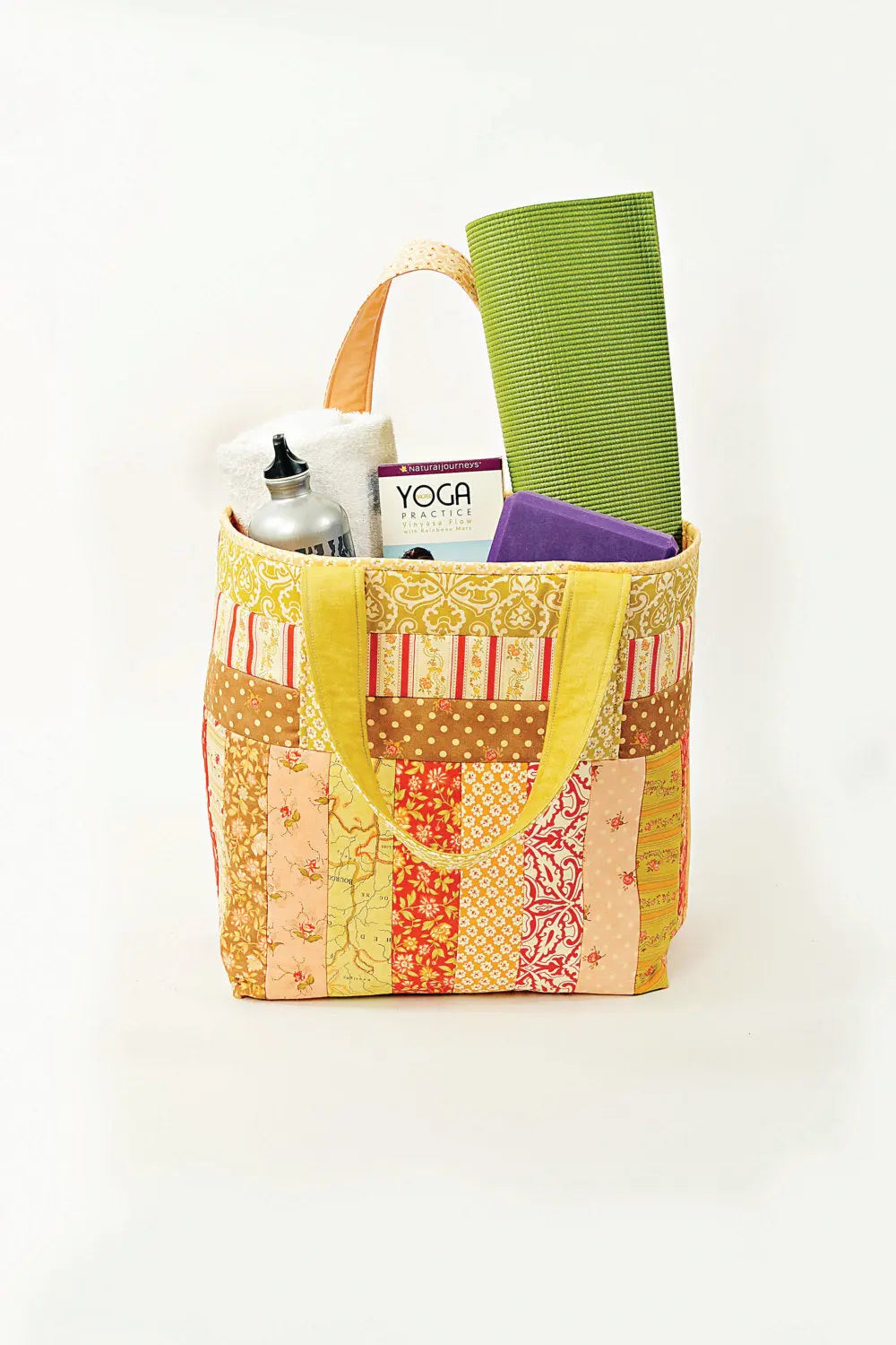 Strip To The Beach Tote Bag Pattern 165