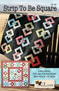 Strip To Be Square Quilt Pattern 150