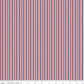 Stripe 1/8 Inch Patriotic 44"/45" Cotton Fabric Per Yard