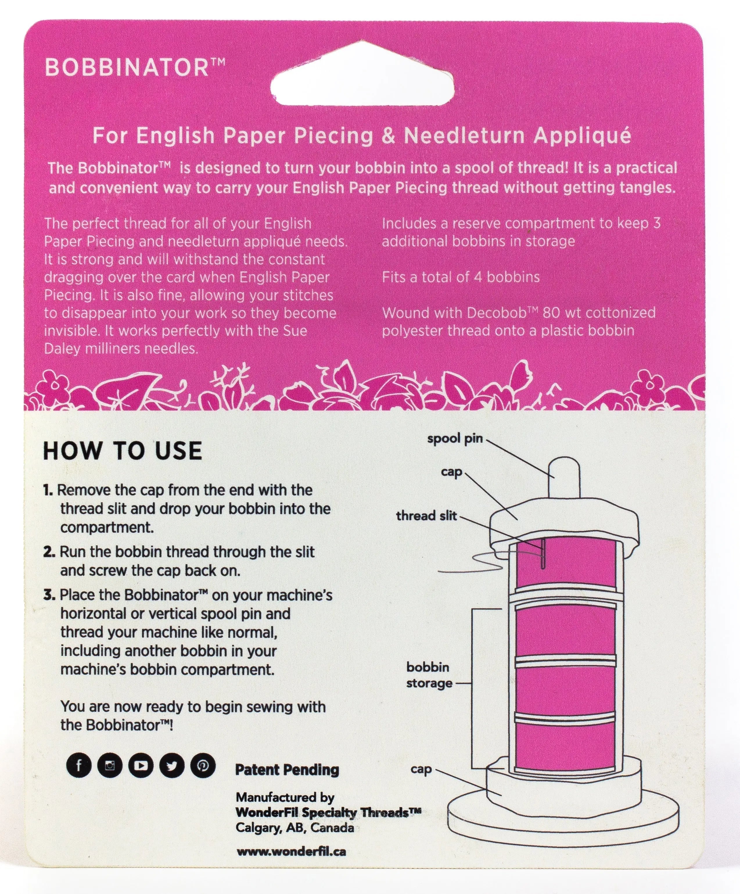 Sue Daley Bobbinator Pack