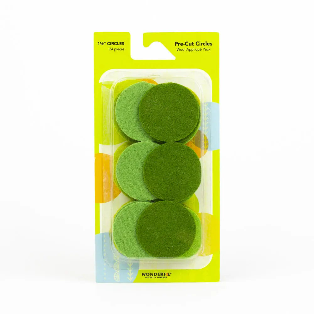 Sue Spargo Pre-cut Wool Circle Applique