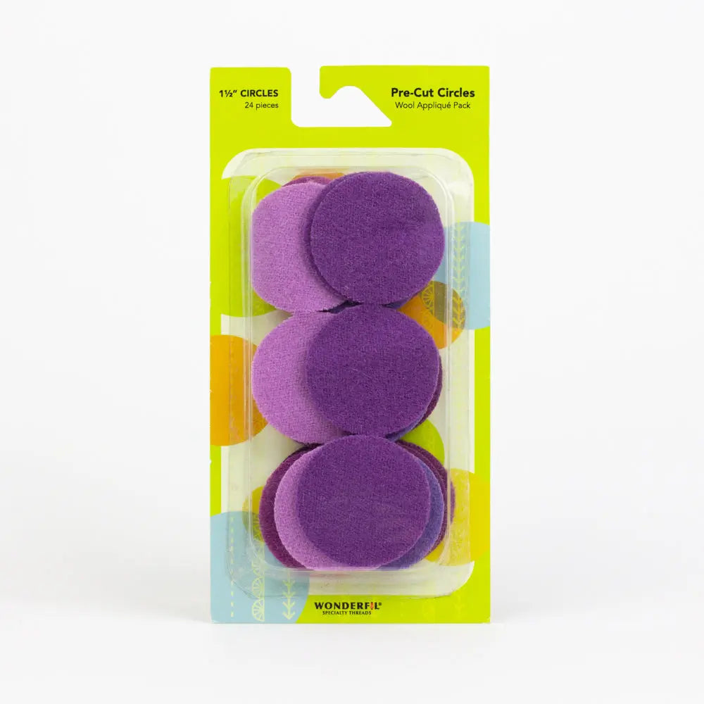 Sue Spargo Pre-cut Wool Circle Applique