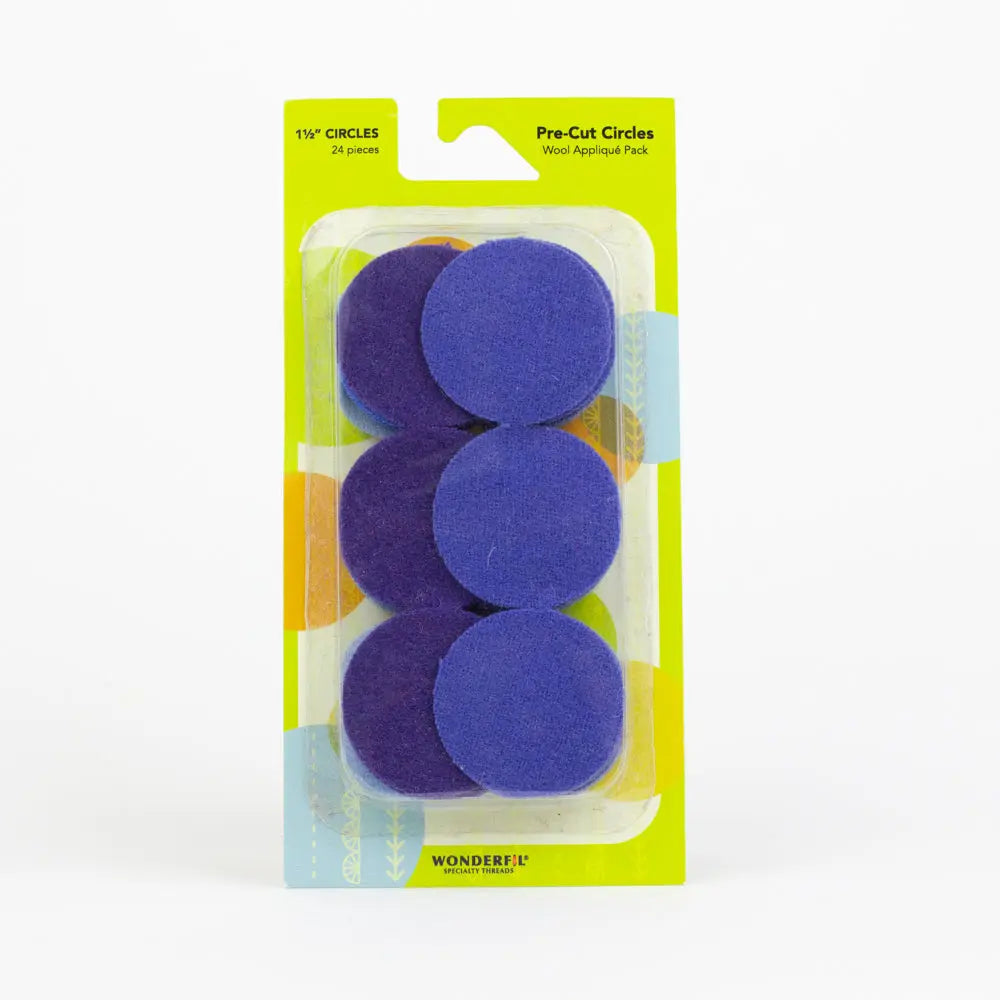 Sue Spargo Pre-cut Wool Circle Applique