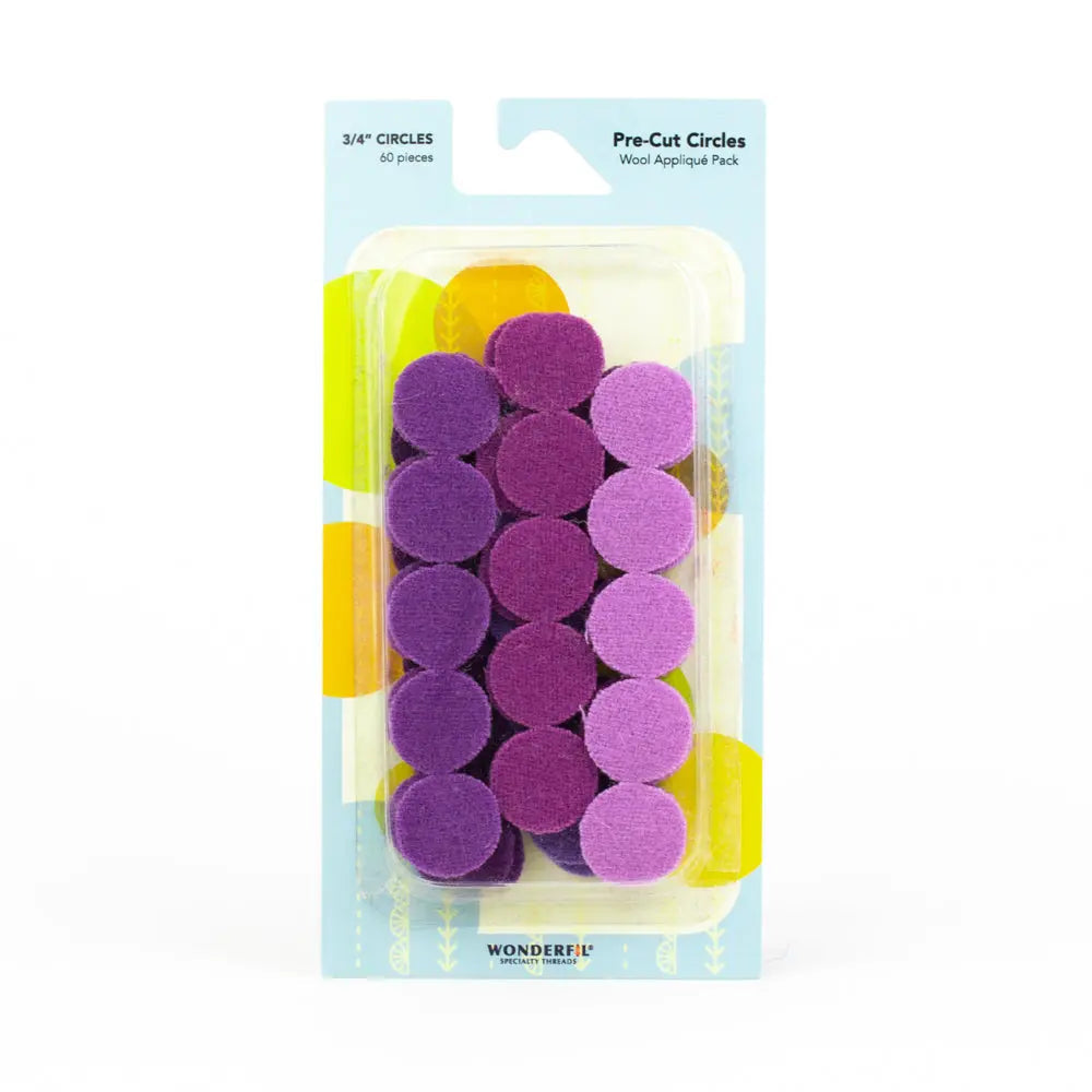 Sue Spargo Pre-cut Wool Circle Applique