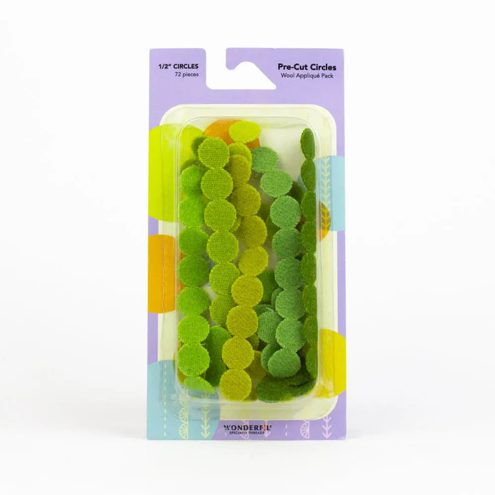 Sue Spargo Pre-cut Wool Circle Applique