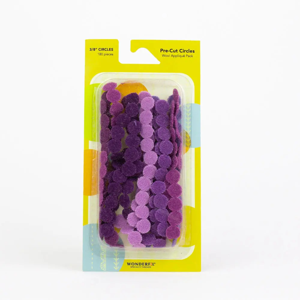 Sue Spargo Pre-cut Wool Circle Applique