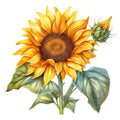Summer Sunflowers Fabric Panel 14