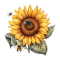 Summer Sunflowers Fabric Panel 8