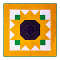 Sunflower Quilt Bundle In-the-Hoop Quilt Embroidery Design Set Pickle Pie Designs