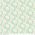Sunsetridge - Roses - Mint 44" / 45" Fabric Per Yard