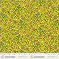 Sunshine Huckleberry Chartreuse High Density Cotton 44"/45" Fabric Per Yard