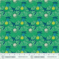 Sunshine Polka flower Chlorophyll High Density Cotton 44"/45" Fabric Per Yard