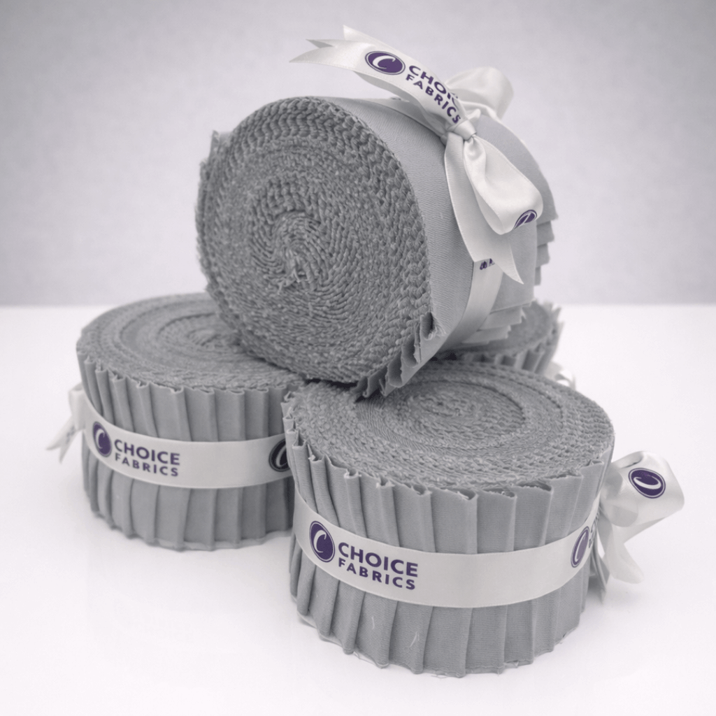 Supreme Solids - 2.5" Roll - Light Ash Gray (40 strips)