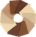 Supreme Solids - Fat Quarter Bundle - 10 pack (Shades of Brown)