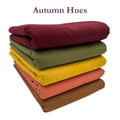 Supreme Solids - One Yard Bundle - 5 pack (Autumn Hues) The Fabric Company