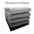Supreme Solids - One Yard Bundle - 5 pack (Thunderstorm Clouds) The Fabric Company