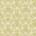 Swarm Lime/Ivory Ground Works Cotton 44"/45" Fabric Per Yard