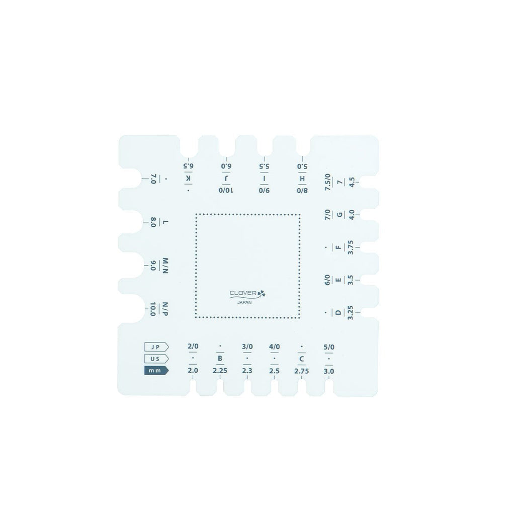 Swatch Ruler and Needle Gauge