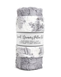 Sweet Dreamz Luxe Cuddle Baby Calf Graphite Pillow Kit