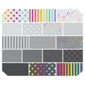 2025 Tula Pink True Colors - 2.5" Charm Pack Gray