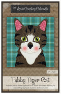 Tabby Tiger Cat Precut Fused Applique Pack