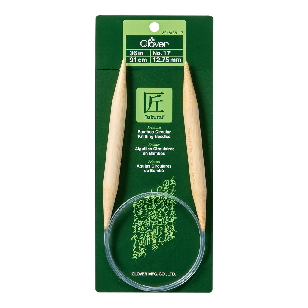 Takumi Bamboo Knitting Needles Circular 36" No. 0 (2.00mm)