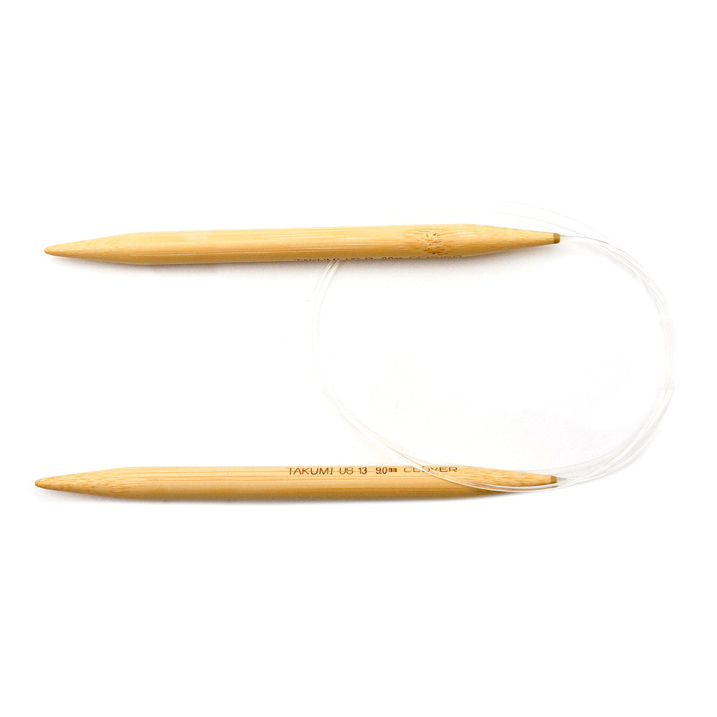 Takumi Bamboo Knitting Needles Circular 36" No. 13 (9.00mm)