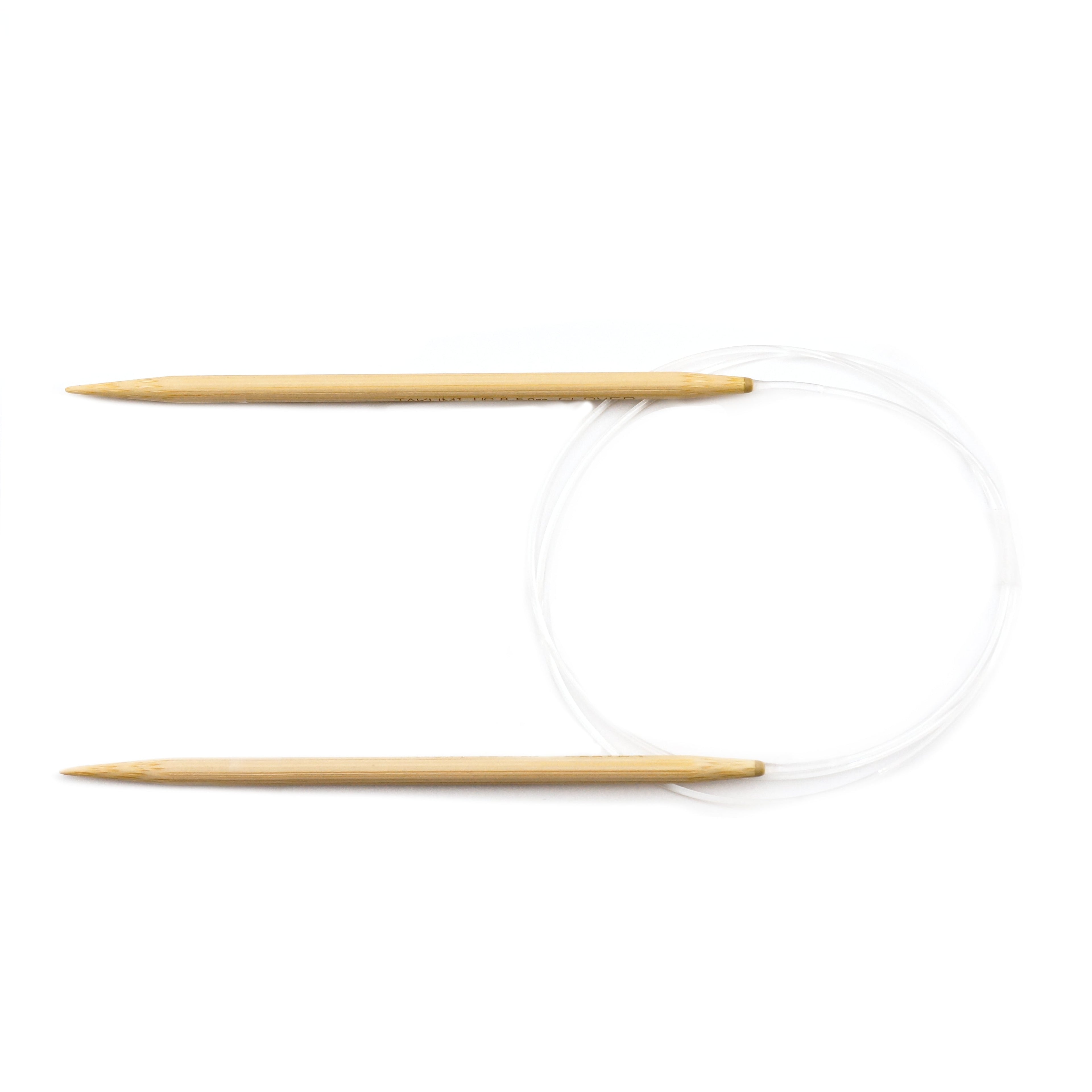 Takumi Bamboo Knitting Needles Circular 36" No. 8 (5.00mm)