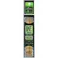Takumi Bamboo Knitting Needles Double Pointed (5") No. 6