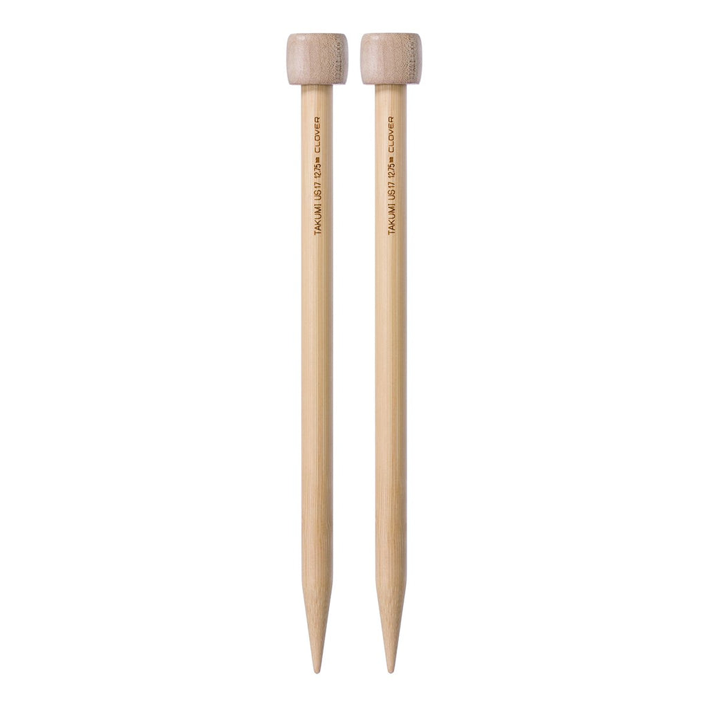 Takumi Bamboo Knitting Needles Single Pointed (10") No. 17