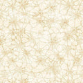 Tan Spiderwebs Witchypoo Cotton 44"/45" Fabric Per Yard