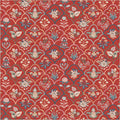 Tapestry Botanica Ruby Cotton 43/44 Fabric Per Yard