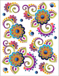 Tattoo Elementz Indigo Printed on Clear