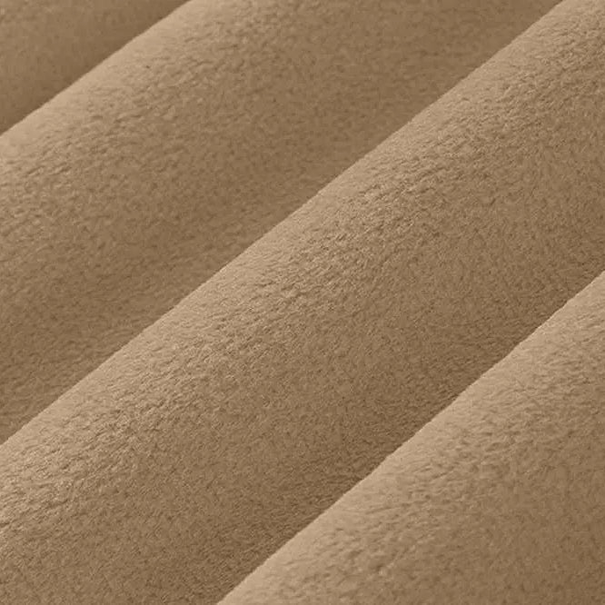 Taupe Solid Cuddle 3 58/60" Fabric per yard
