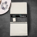 Tea Towels Cream 2pk