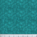 Teal Wicker 45" Wide Cotton Fabric Per Yard