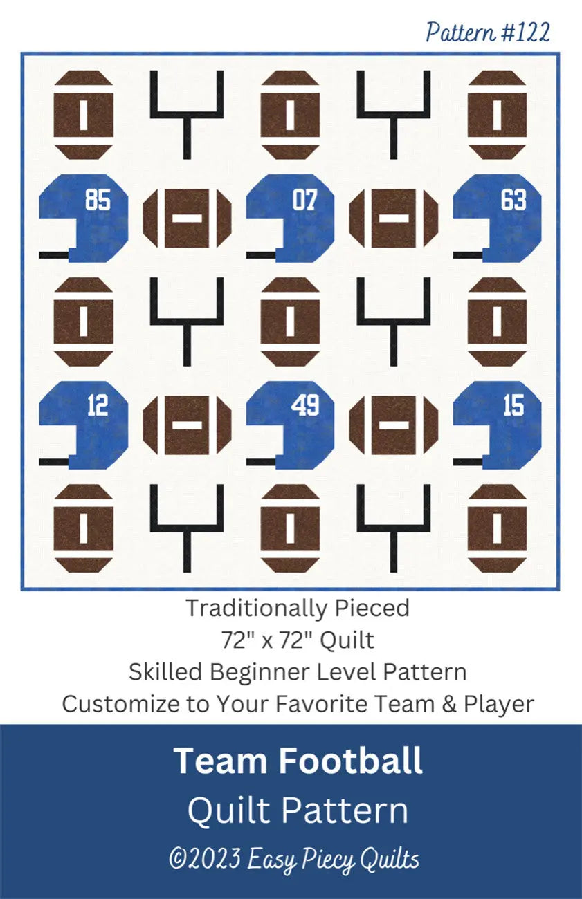 Team Football Quilt