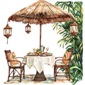 Thailand Resort Fabric Panel 16