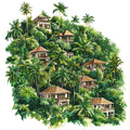 Thailand Resort Fabric Panel 21