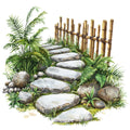 Thailand Resort Fabric Panel 6