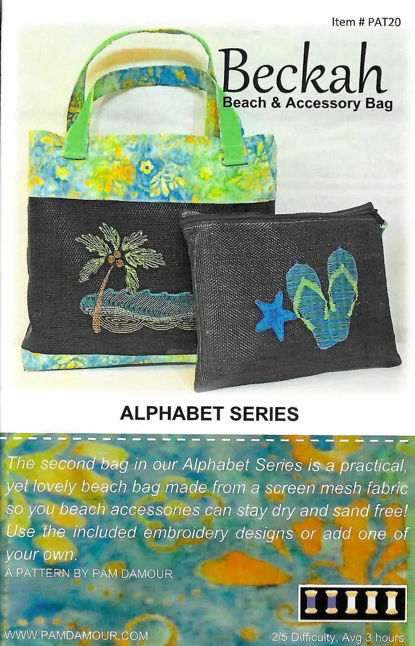 The Beckah Beach Bag Pattern