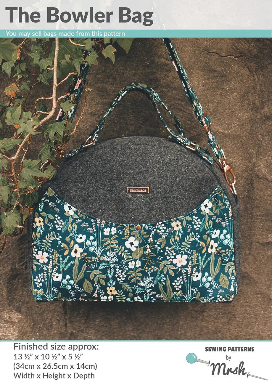 The Bowler Bag Sewing Pattern