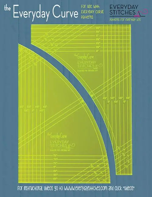 The Everyday Curve Template Set by Everyday Stitches