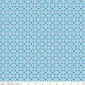 The Genesis of a Journey - Patchwork Piazza - Blue 44"/45" Fabric Per Yard