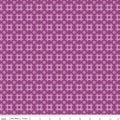 The Genesis of a Journey - Patchwork Piazza - Grape 44"/45" Fabric Per Yard