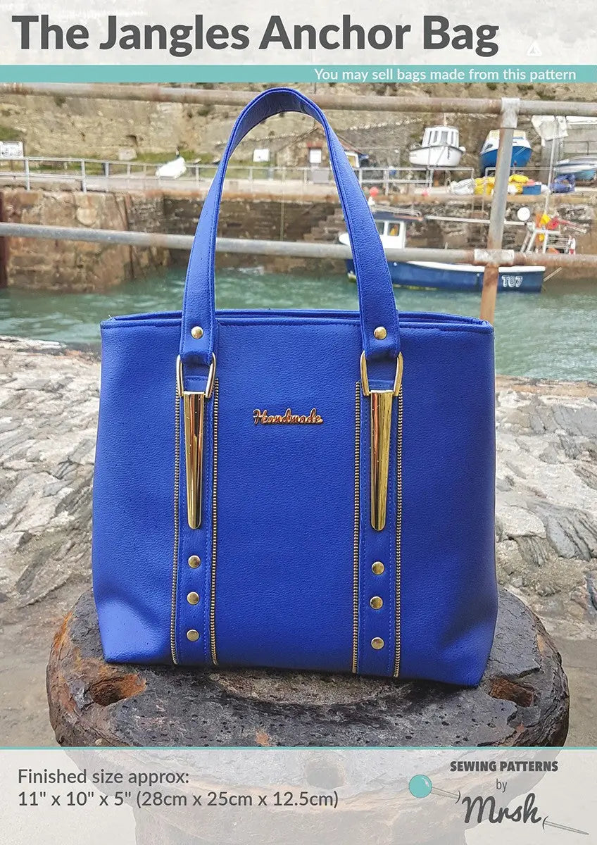 The Jangles Anchor Bag Sewing Pattern
