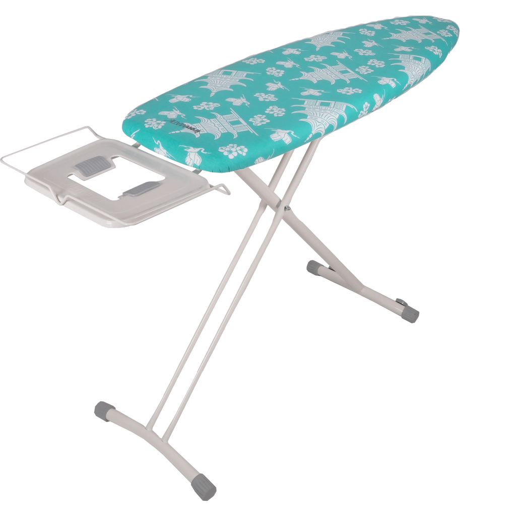 The PAGODA Collection - Space Surfer Premium Ironing Board in Pagoda Blue